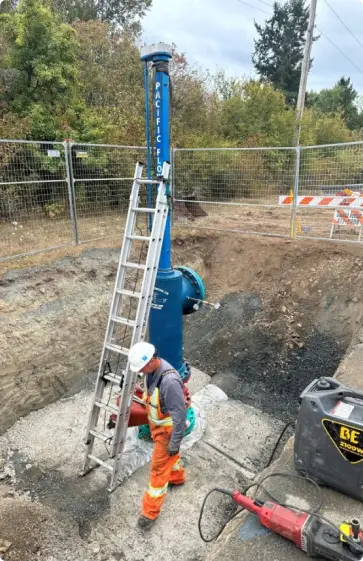 BLOCAGE DE CONDUITE D’AQUEDUC