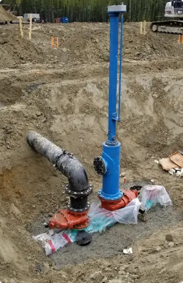 BLOCAGE DE CONDUITE D’AQUEDUC